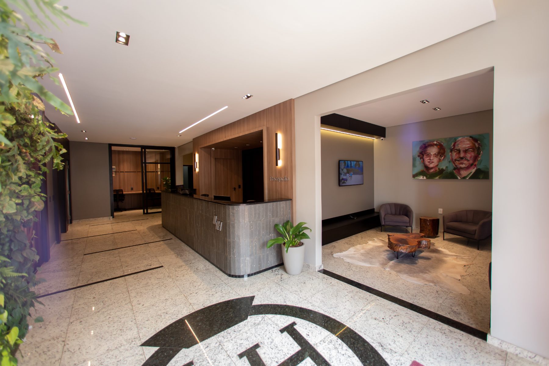 Fachada do Luz Hotel